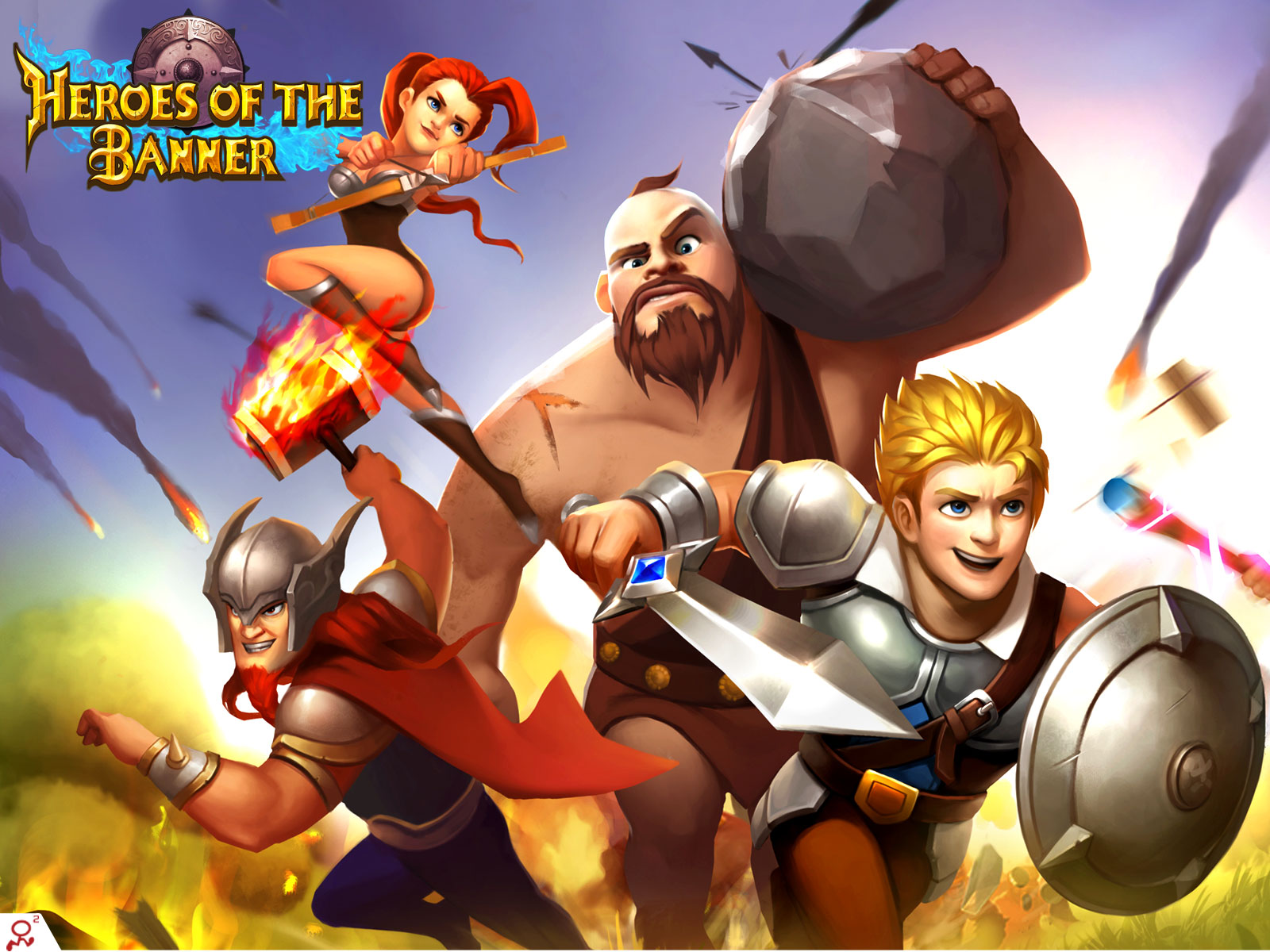 Video Game Heroes Of The Banner HD Wallpaper | Background Image