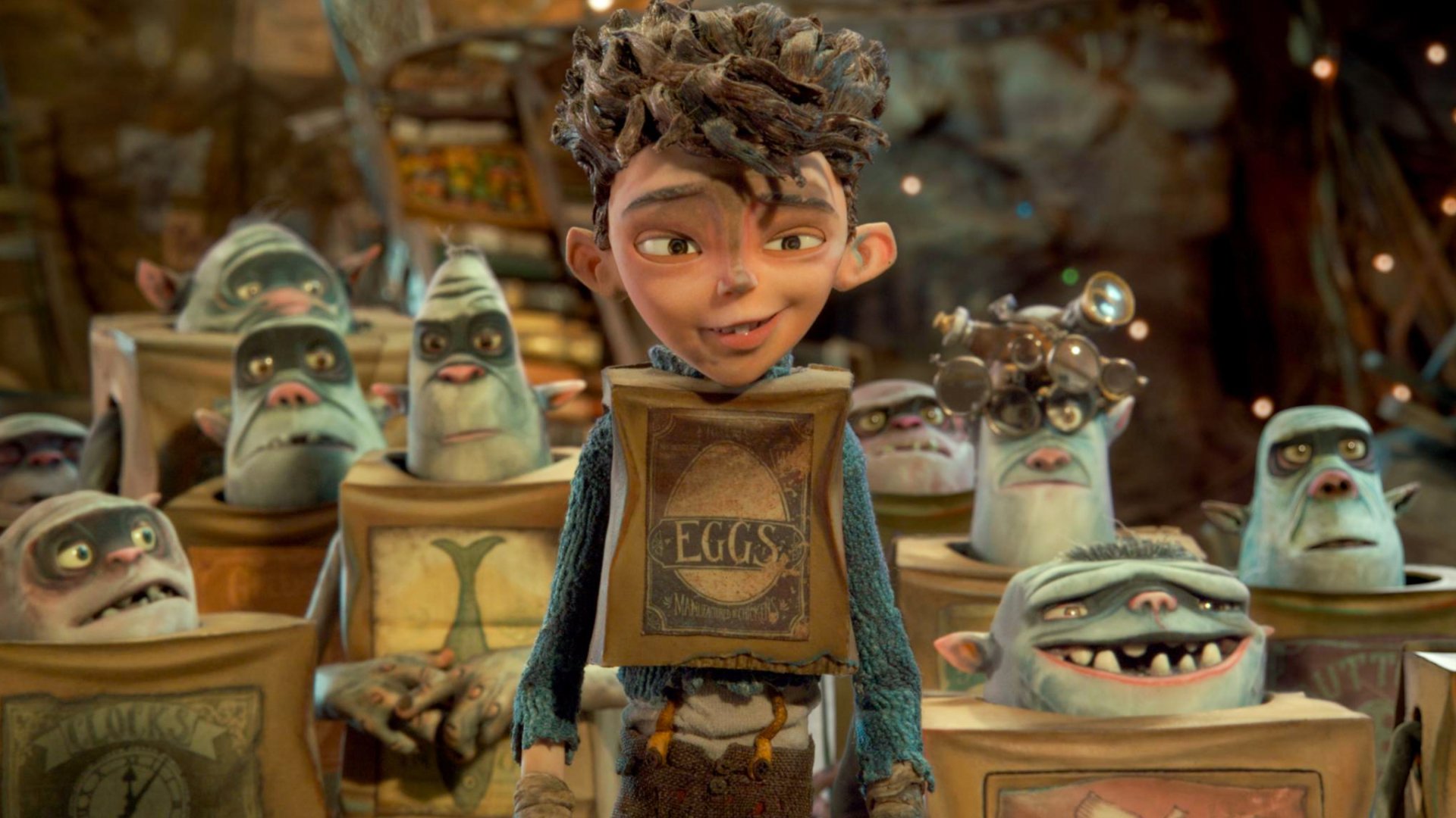 Download Shoe (The Boxtrolls) Fish (The Boxtrolls) Eggs (The Boxtrolls) Movie The Boxtrolls HD Wallpaper
