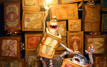 Shoe (The Boxtrolls) Fish (The Boxtrolls) movie The Boxtrolls HD Desktop Wallpaper | Background Image