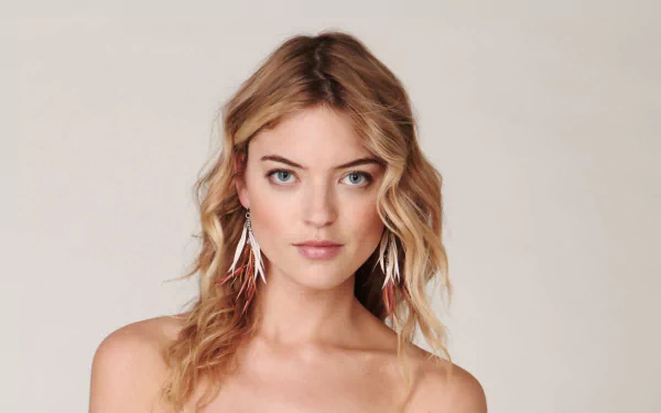 American model Celebrity Martha Hunt HD Desktop Wallpaper | Background Image
