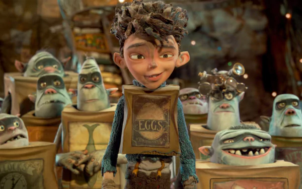 Shoe (The Boxtrolls) Fish (The Boxtrolls) Eggs (The Boxtrolls) movie The Boxtrolls HD Desktop Wallpaper | Background Image