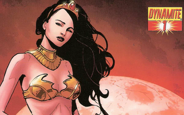 Comic Warlord Of Mars HD Desktop Wallpaper | Background Image