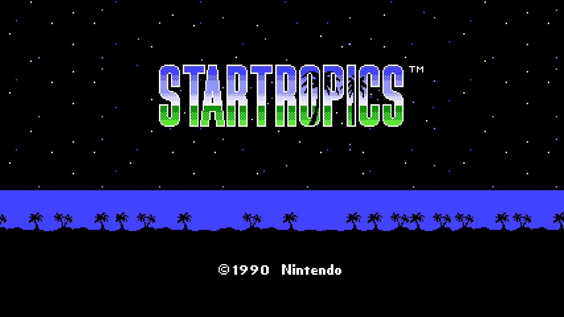 Video Game Star Tropics HD Wallpaper