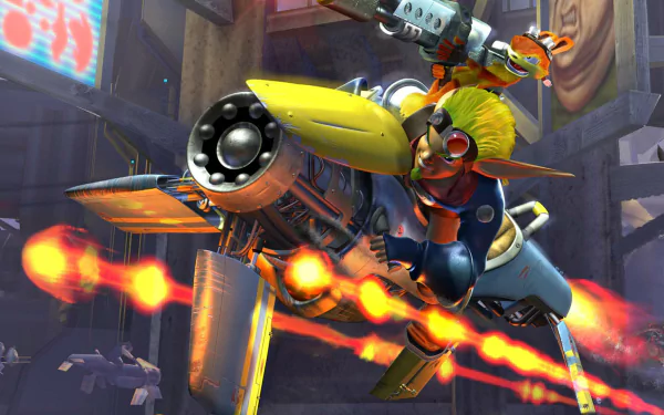 video game Jak II HD Desktop Wallpaper | Background Image