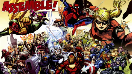 Comic secret invasion HD Desktop Wallpaper | Background Image