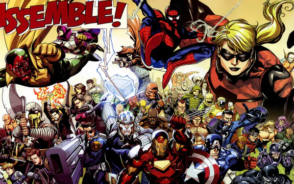 Comic secret invasion HD Desktop Wallpaper | Background Image