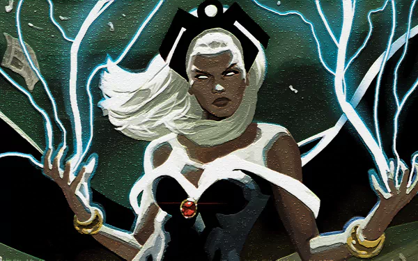 X-Men mutant Storm (Marvel Comics) Comic HD Desktop Wallpaper | Background Image