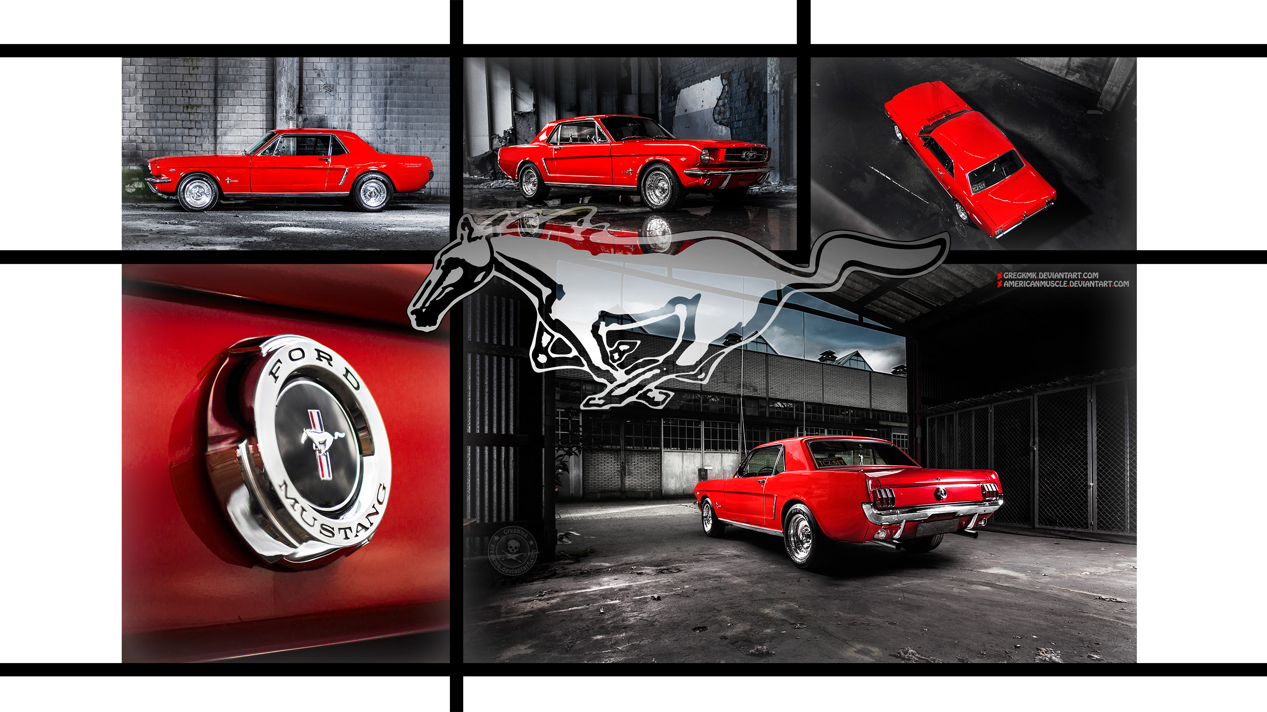 Red Mustang by Greg_Kmk