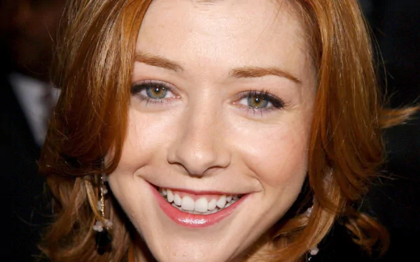Celebrity Alyson Hannigan HD Desktop Wallpaper | Background Image