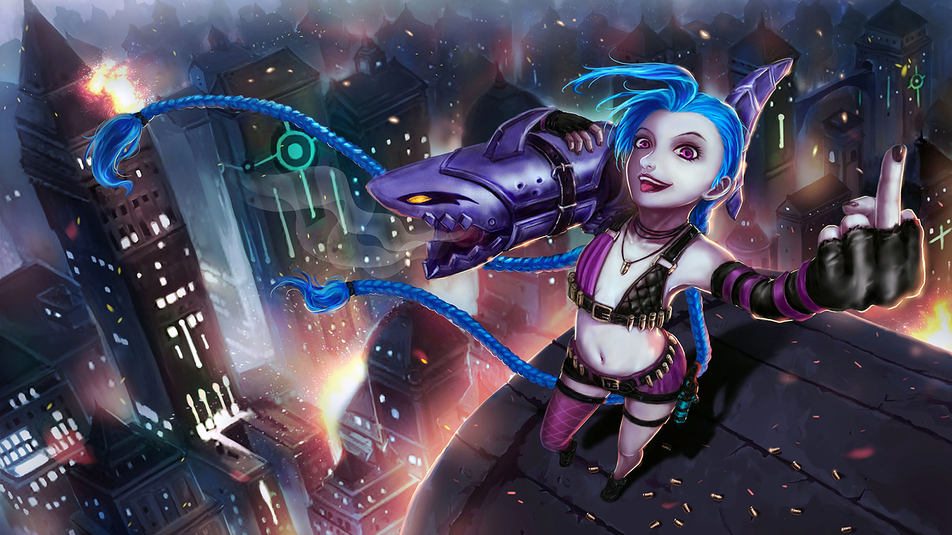 JINX Animation - Animated Wallpaper Fan Art