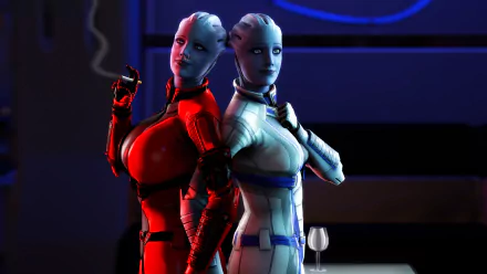 Liara T'Soni video game Mass Effect HD Desktop Wallpaper | Background Image