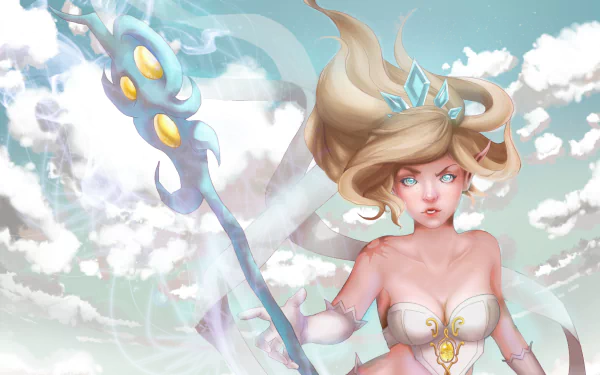 Janna (League Of Legends) video game League Of Legends HD Desktop Wallpaper | Background Image