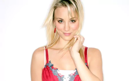 Celebrity Kaley Cuoco HD Desktop Wallpaper | Background Image