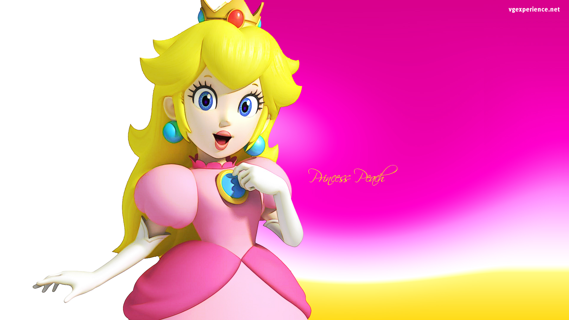 Peach Mario 3d Model 10 Background, Pictures Of Princess Peach, Peach,  Fruit Background Image And Wallpaper for Free Download