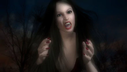 dark vampire HD Desktop Wallpaper | Background Image