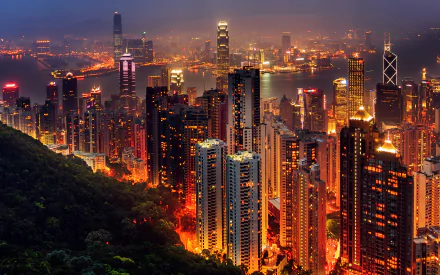 man made Hong Kong HD Desktop Wallpaper | Background Image