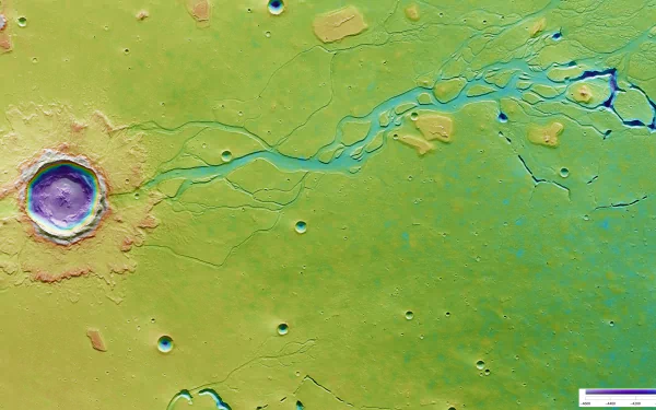 Sci Fi Mars HD Desktop Wallpaper | Background Image
