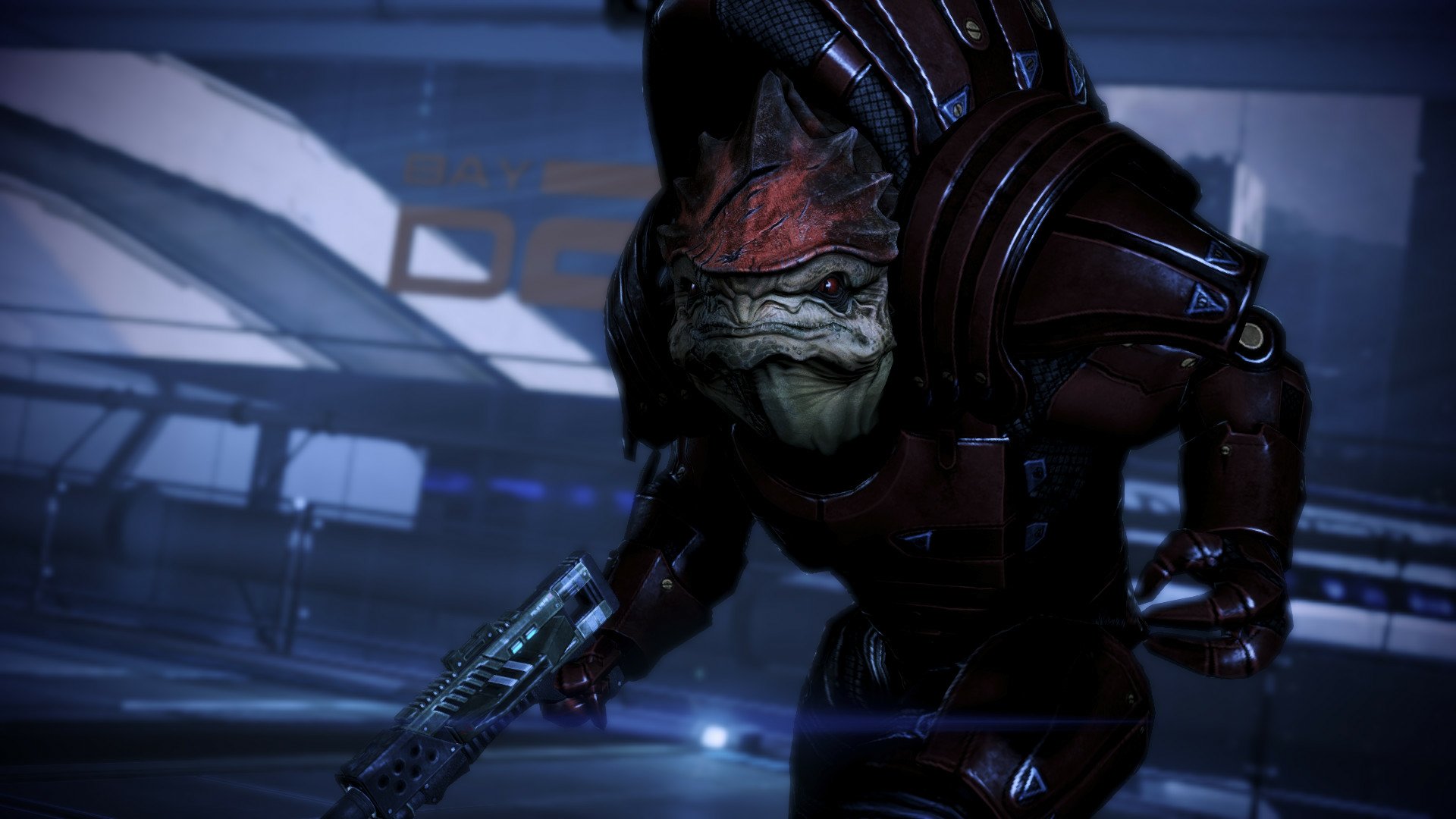 Download Urdnot Wrex Video Game Mass Effect HD Wallpaper