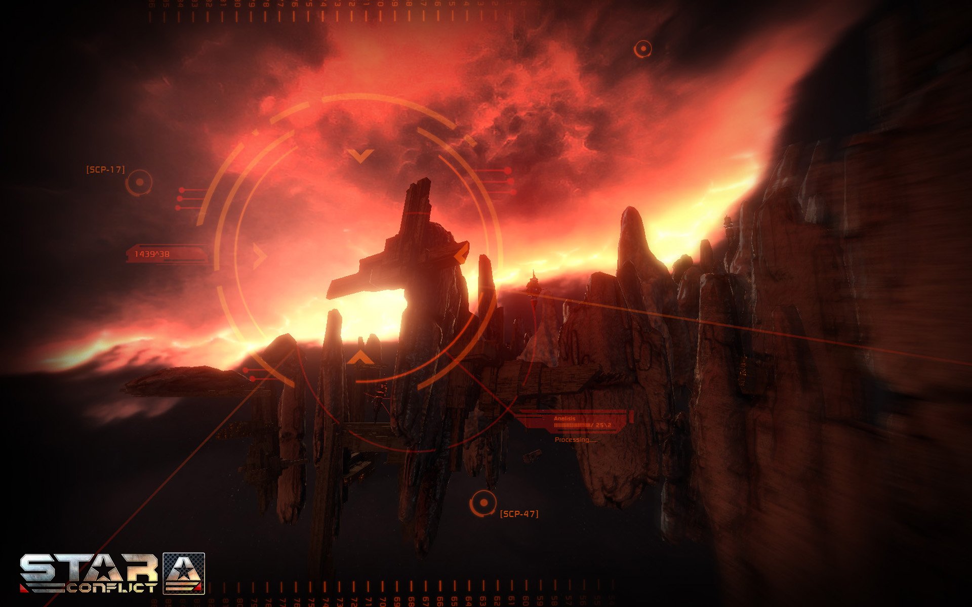 Download MMORPG Space Video Game Star Conflict HD Wallpaper