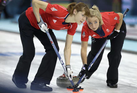 Curling Sports HD Desktop Wallpaper | Background Image