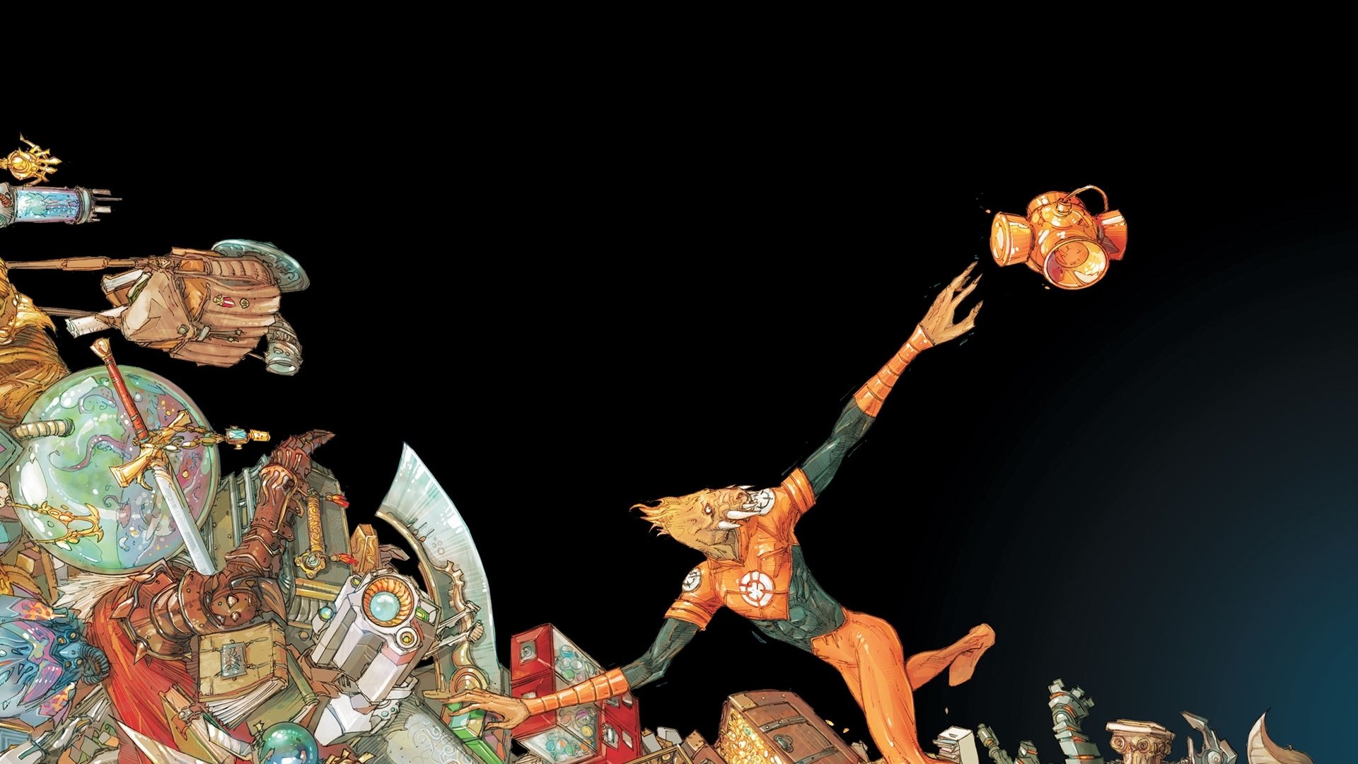 Download Comic Larfleeze HD Wallpaper