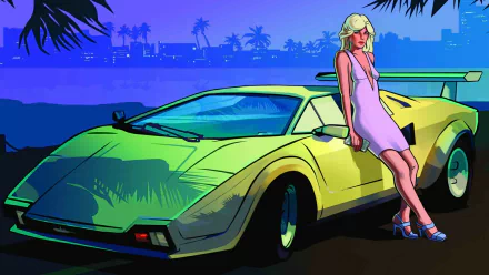 video game Grand Theft Auto: Vice City HD Desktop Wallpaper | Background Image