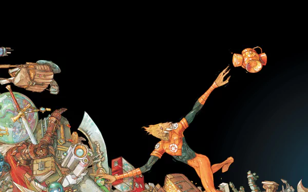 Comic larfleeze HD Desktop Wallpaper | Background Image