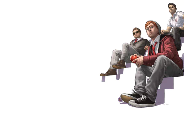 Comic morning glory HD Desktop Wallpaper | Background Image