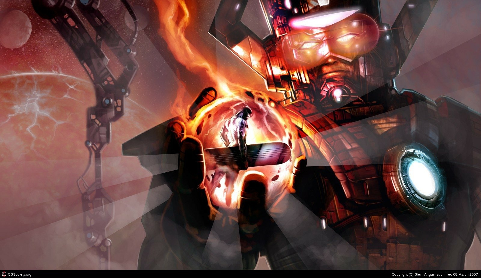 Download Comic Silver Surfer Wallpaper