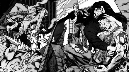 Comic The Death of Superman HD Desktop Wallpaper | Background Image