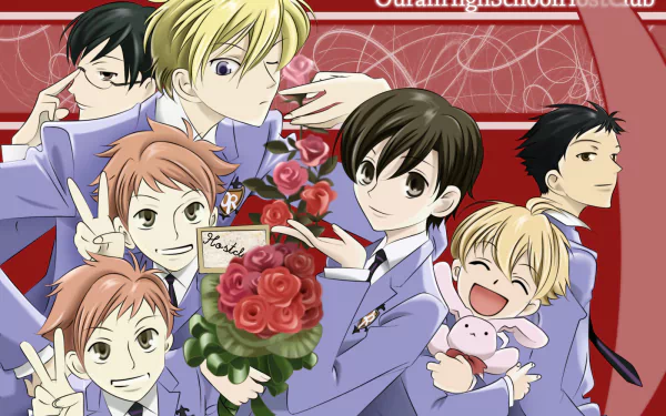 Anime Ouran High School Host Club HD Desktop Wallpaper | Background Image
