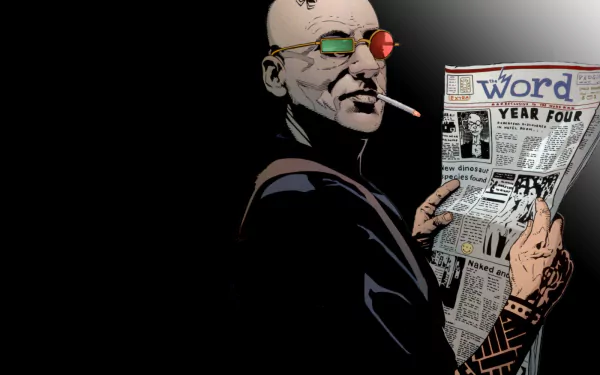 Comic Transmetropolitan HD Desktop Wallpaper | Background Image