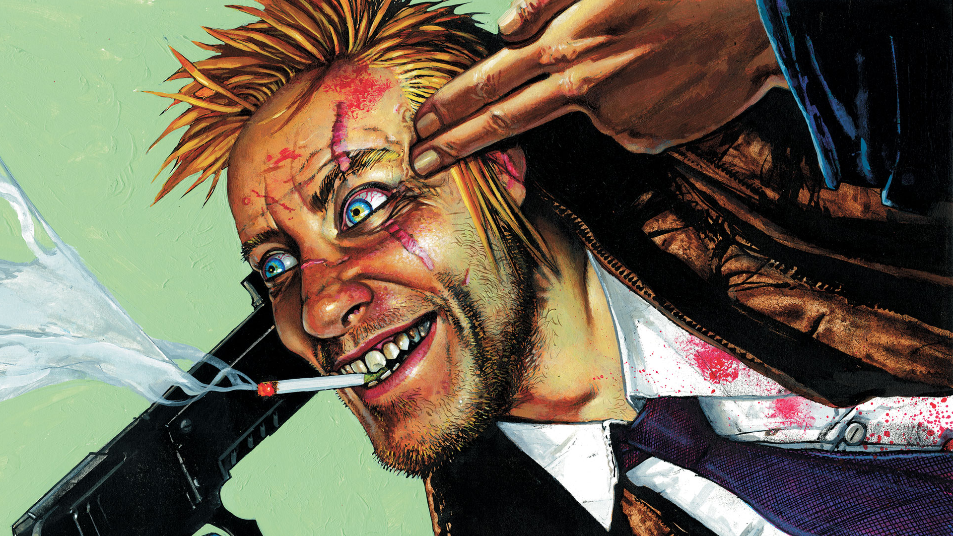Download Comic Hellblazer HD Wallpaper