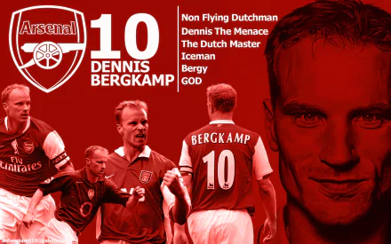 Dennis Bergkamp Sports HD Desktop Wallpaper | Background Image