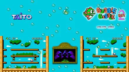video game Bubble Bobble: Part 2 HD Desktop Wallpaper | Background Image