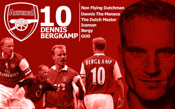 Dennis Bergkamp Sports HD Desktop Wallpaper | Background Image