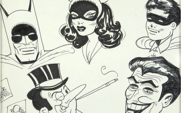 Penguin (DC Comics) Joker Catwoman Robin (DC Comics) Comic Batman HD Desktop Wallpaper | Background Image