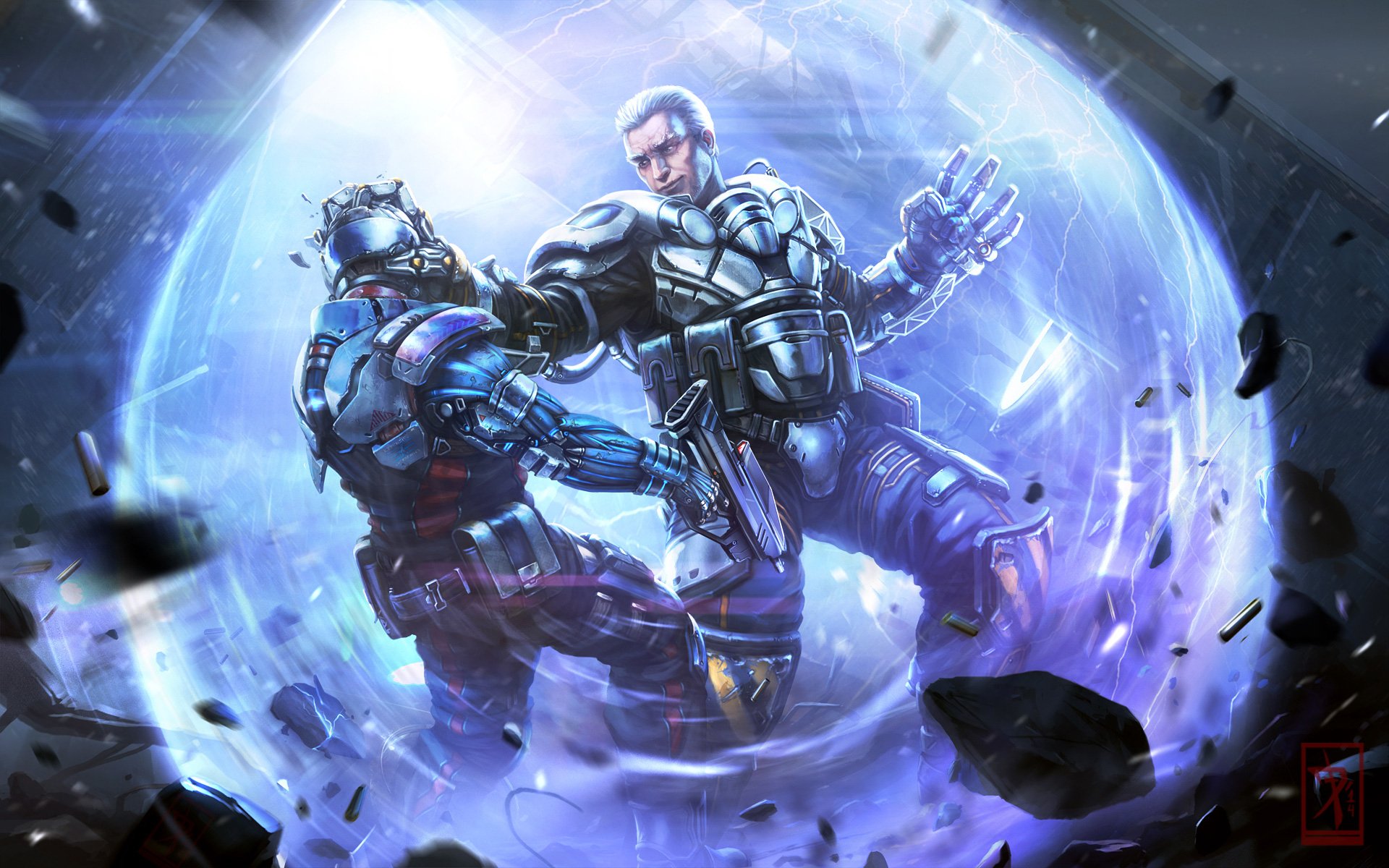 Download Sci Fi Warrior HD Wallpaper by AKIRAwrong | 1920x1200 ...