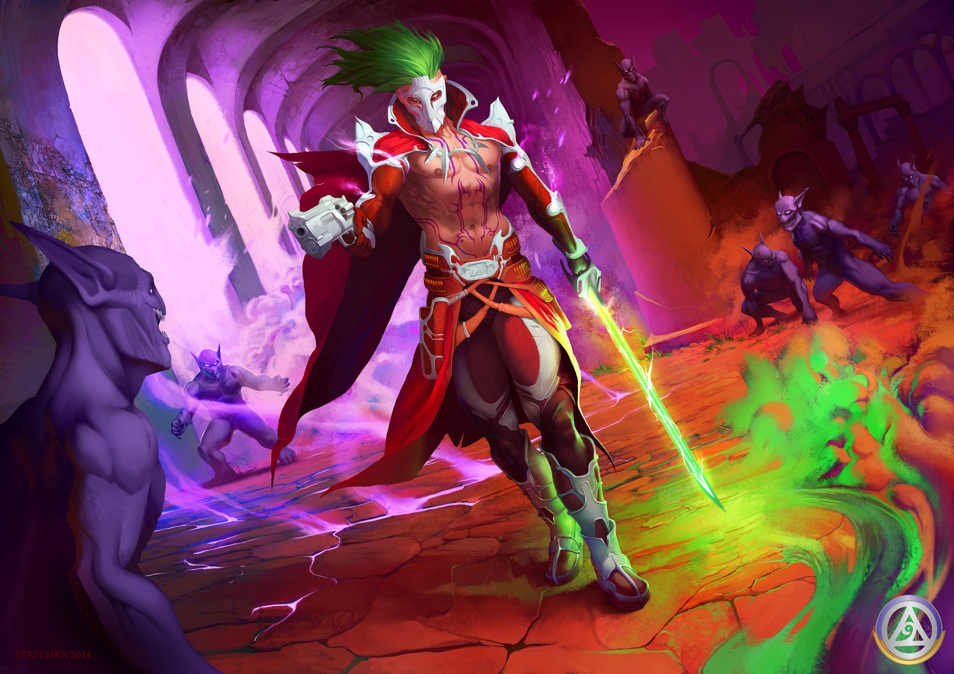 Download Fantasy Warrior Fantasy Warrior HD Wallpaper by Alexander Stepchenkov