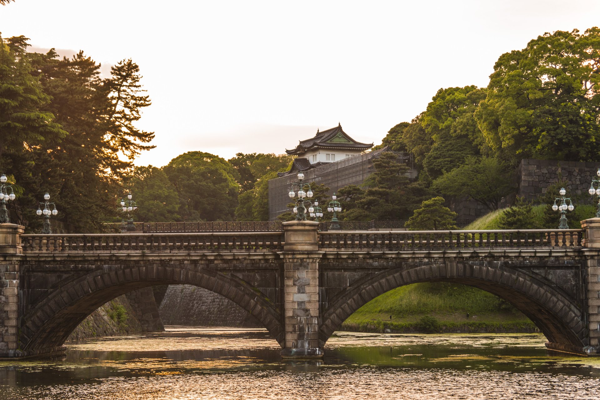 Download Bridge Japan Tokyo Man Made Tokyo Imperial Palace 4k Ultra HD Wallpaper
