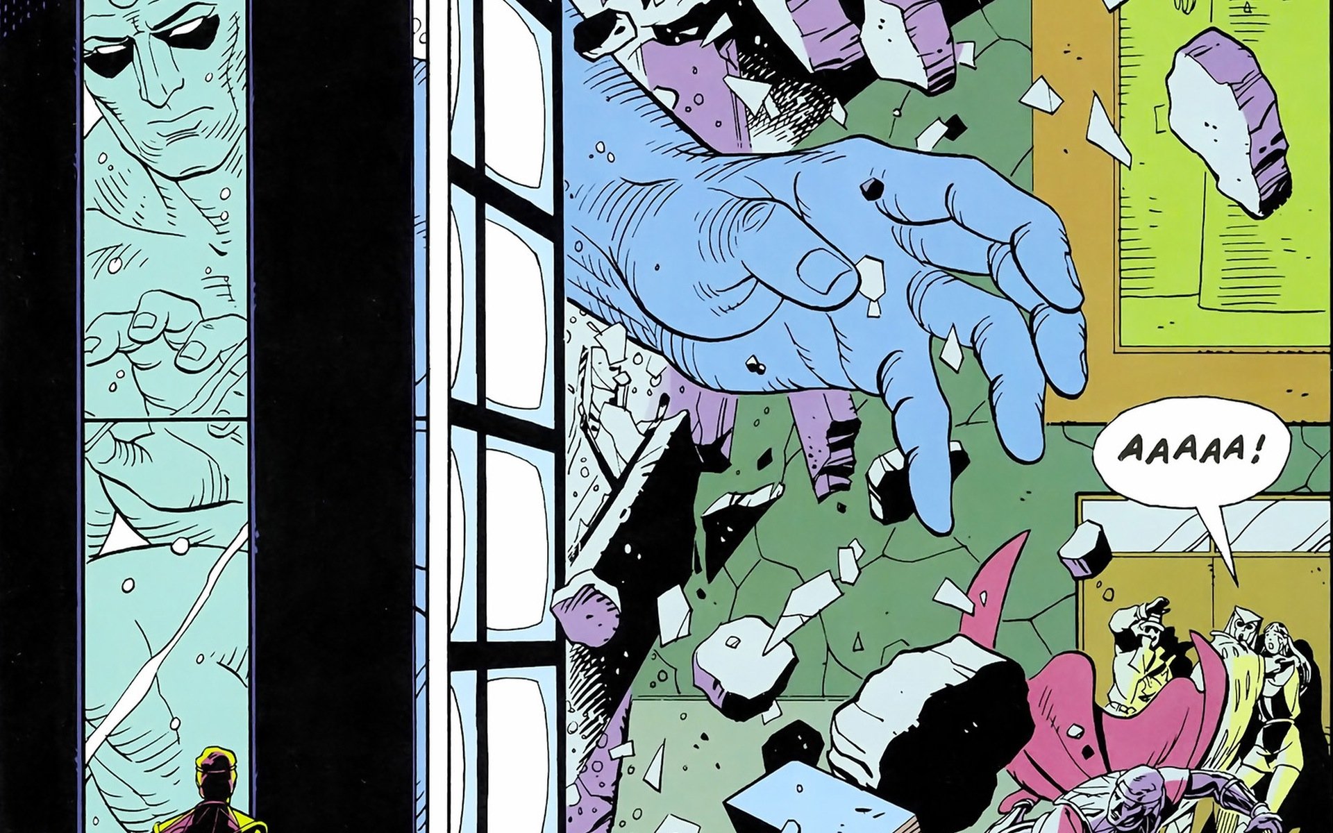 Download Comic Watchmen HD Wallpaper