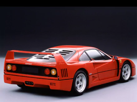 vehicle Ferrari F40 HD Desktop Wallpaper | Background Image