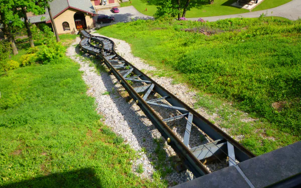 man made railroad HD Desktop Wallpaper | Background Image