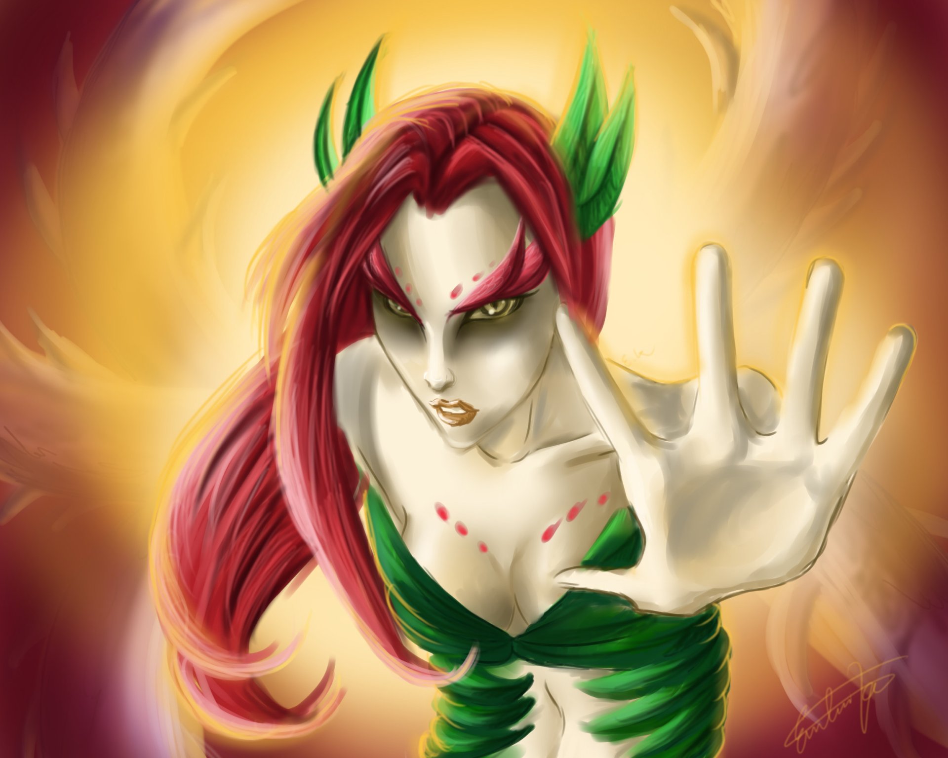 Download Zyra (League Of Legends) Video Game League Of Legends HD Wallpaper by TheEmpa