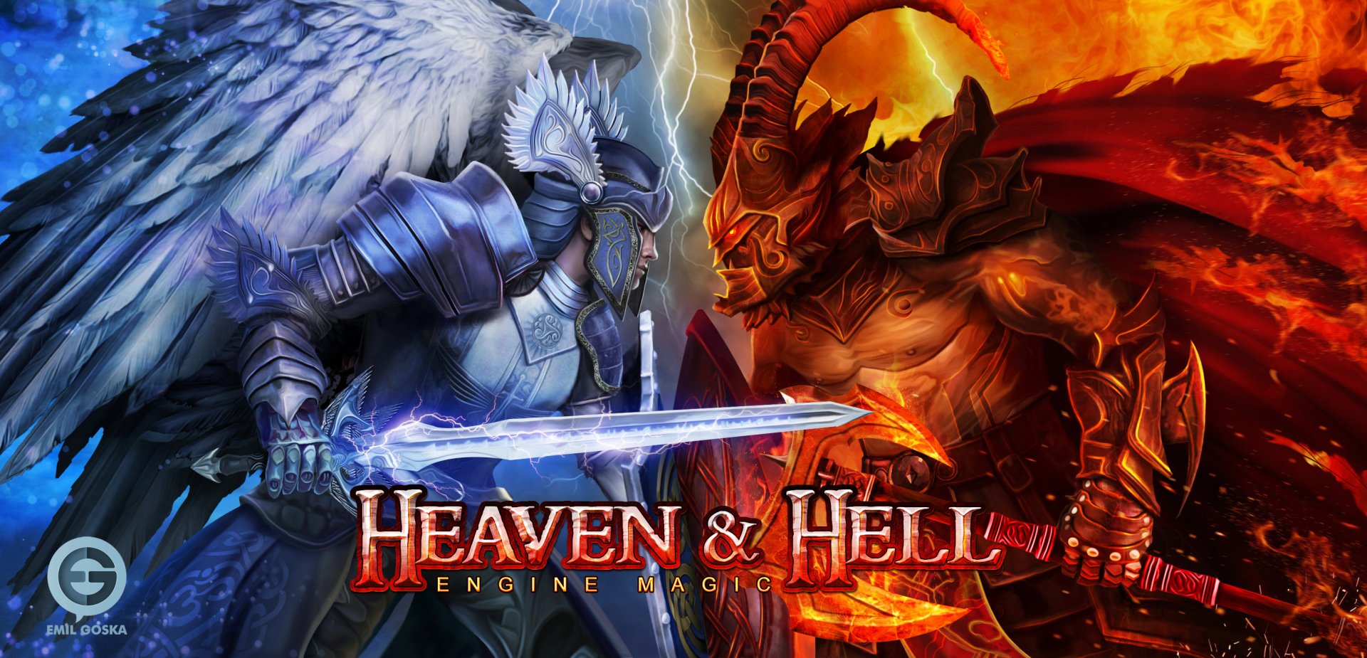 Download Fantasy Battle HD Wallpaper by Emil Goska