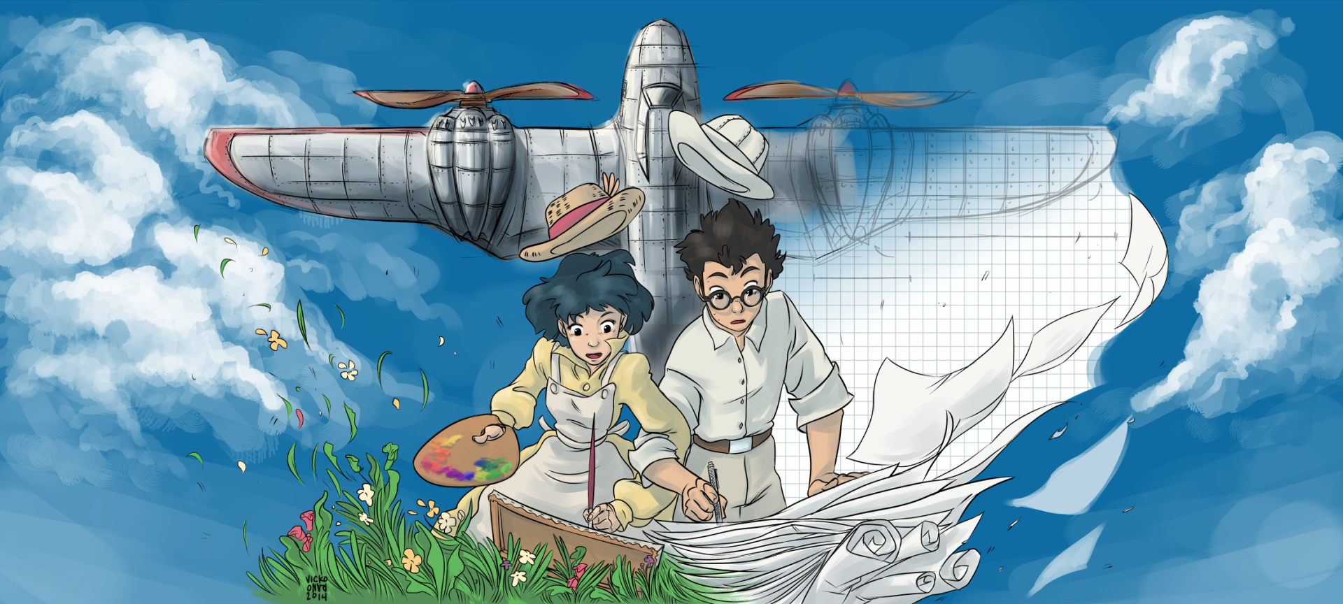 The Wind Rises Anime Wallpaper HD