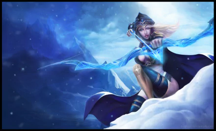 Ashe (League Of Legends) video game League Of Legends HD Desktop Wallpaper | Background Image