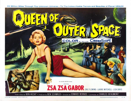 movie queen of outer space HD Desktop Wallpaper | Background Image