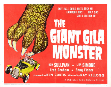movie the giant gila monster HD Desktop Wallpaper | Background Image