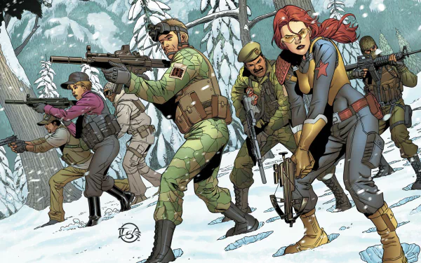 Comic G.I. Joe HD Desktop Wallpaper | Background Image